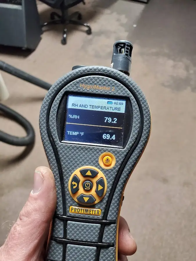 Moisture meter humidity assessment for Fire & Smoke Damage Restoration in Worth